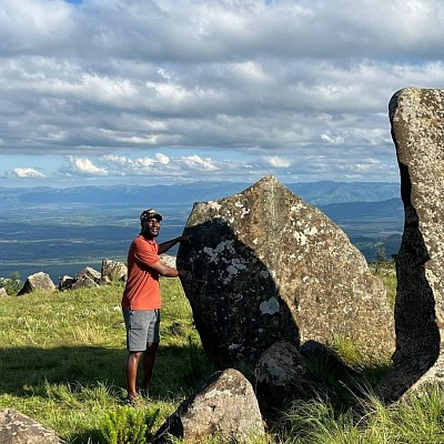 Greetings everyone,  I am Edwin Chitapi,  your host Tourguide to Adam's Calendar/ Inzalo Yelanga.