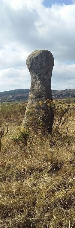 The Motherstone stands alone in the distance.